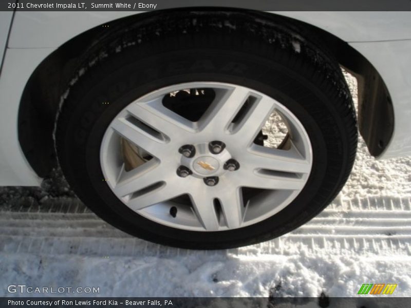Summit White / Ebony 2011 Chevrolet Impala LT