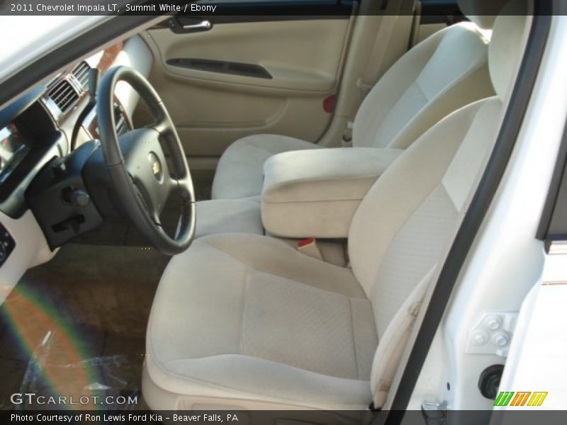 Summit White / Ebony 2011 Chevrolet Impala LT
