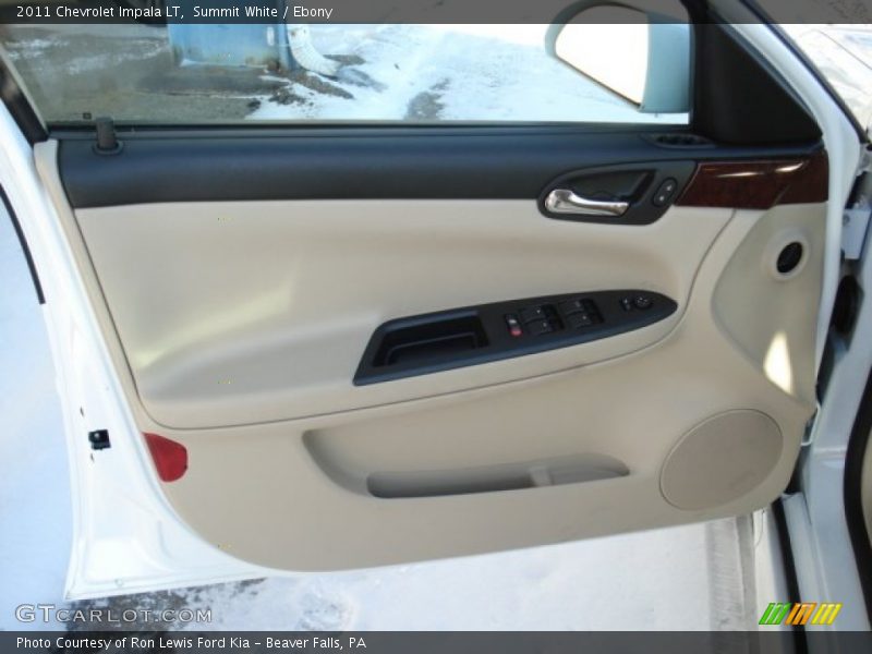 Summit White / Ebony 2011 Chevrolet Impala LT