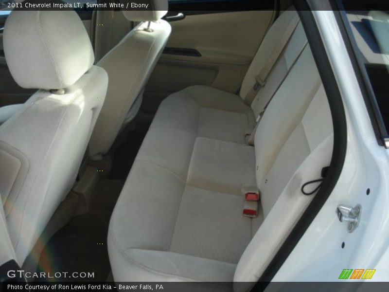 Summit White / Ebony 2011 Chevrolet Impala LT