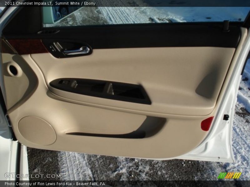 Summit White / Ebony 2011 Chevrolet Impala LT