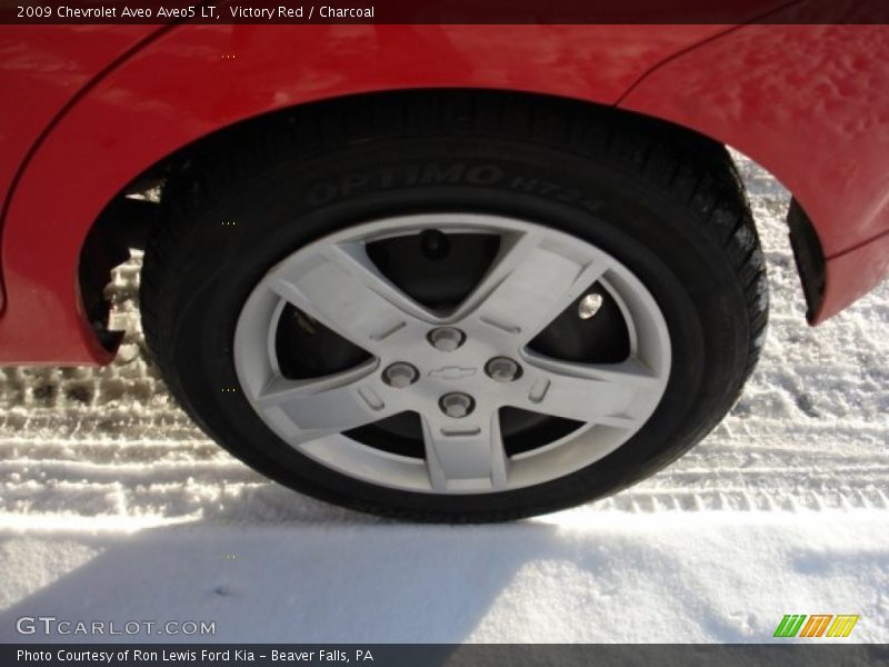 Victory Red / Charcoal 2009 Chevrolet Aveo Aveo5 LT
