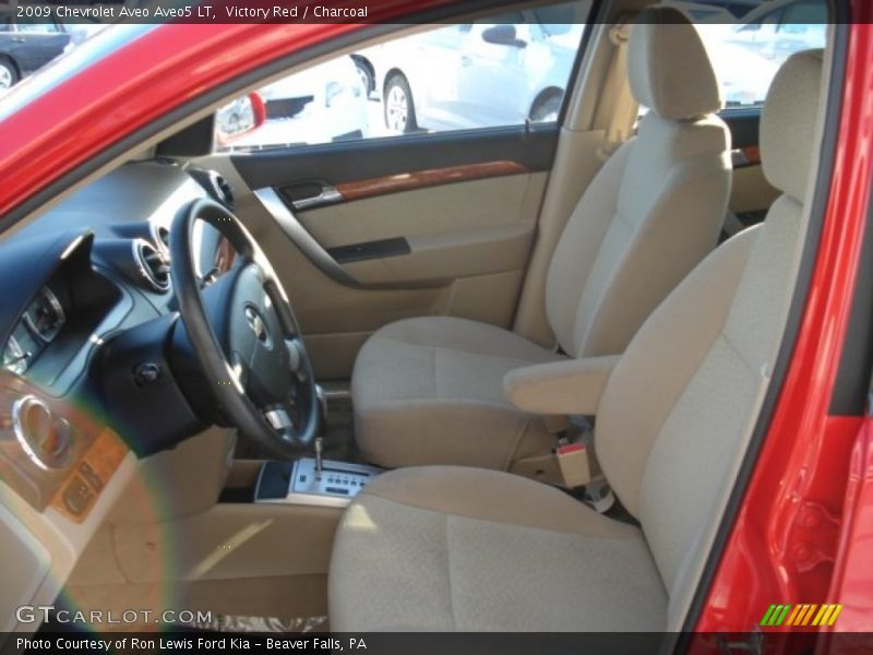 Victory Red / Charcoal 2009 Chevrolet Aveo Aveo5 LT