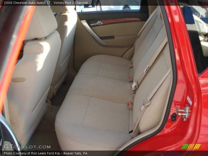 Victory Red / Charcoal 2009 Chevrolet Aveo Aveo5 LT