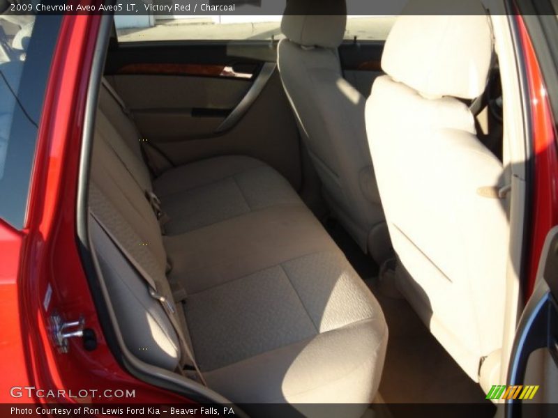 Victory Red / Charcoal 2009 Chevrolet Aveo Aveo5 LT