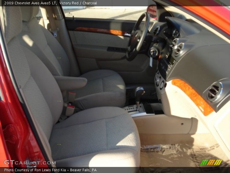 Victory Red / Charcoal 2009 Chevrolet Aveo Aveo5 LT