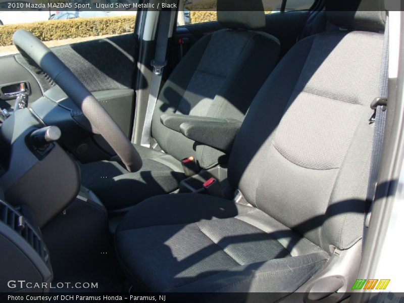 Liquid Silver Metallic / Black 2010 Mazda MAZDA5 Sport
