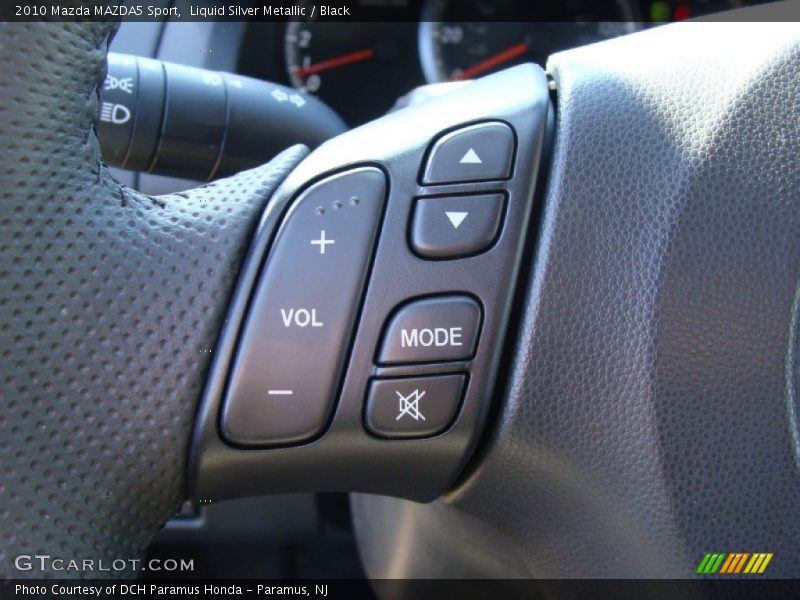 Liquid Silver Metallic / Black 2010 Mazda MAZDA5 Sport