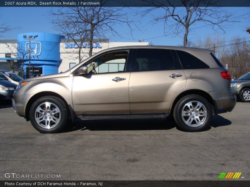 Desert Rock Metallic / Parchment 2007 Acura MDX