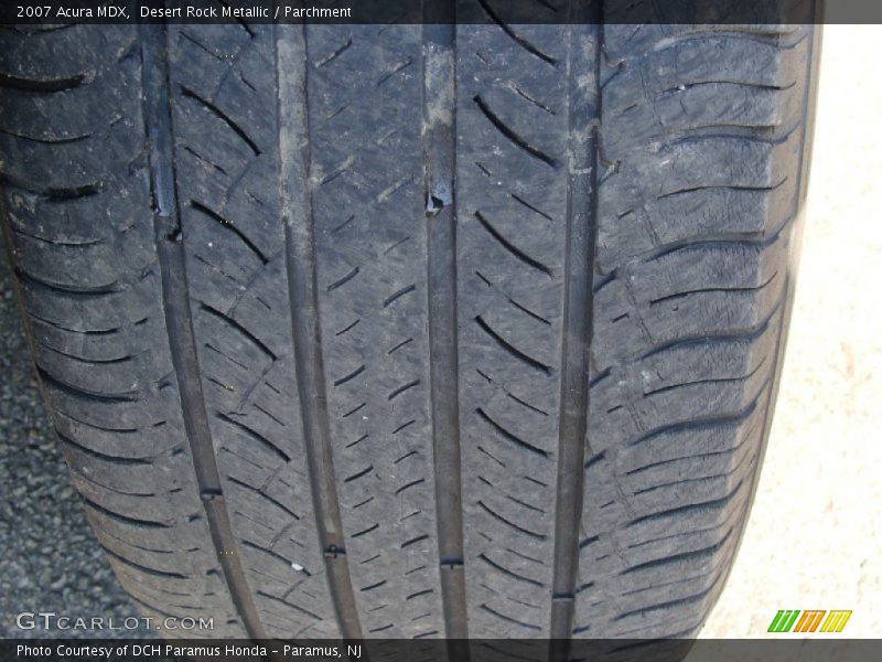Desert Rock Metallic / Parchment 2007 Acura MDX