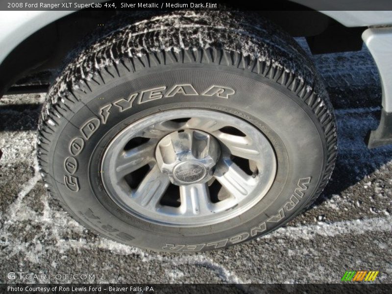 Silver Metallic / Medium Dark Flint 2008 Ford Ranger XLT SuperCab 4x4
