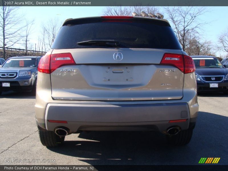 Desert Rock Metallic / Parchment 2007 Acura MDX