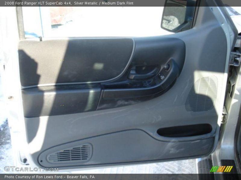 Silver Metallic / Medium Dark Flint 2008 Ford Ranger XLT SuperCab 4x4