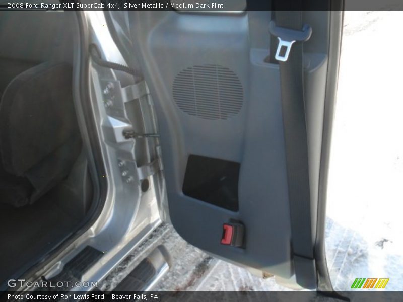 Silver Metallic / Medium Dark Flint 2008 Ford Ranger XLT SuperCab 4x4