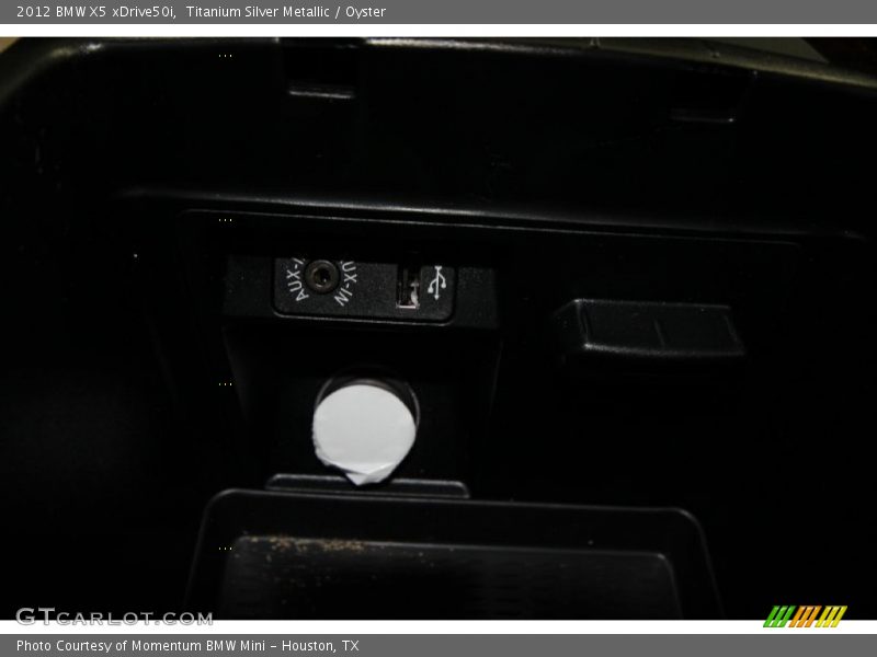 Titanium Silver Metallic / Oyster 2012 BMW X5 xDrive50i