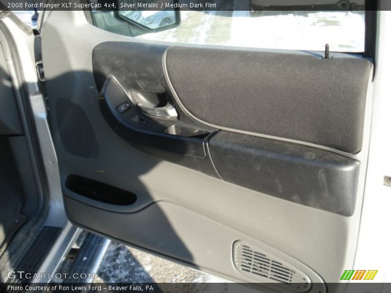 Silver Metallic / Medium Dark Flint 2008 Ford Ranger XLT SuperCab 4x4