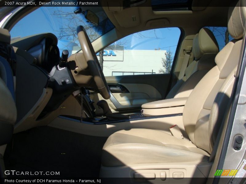 Desert Rock Metallic / Parchment 2007 Acura MDX