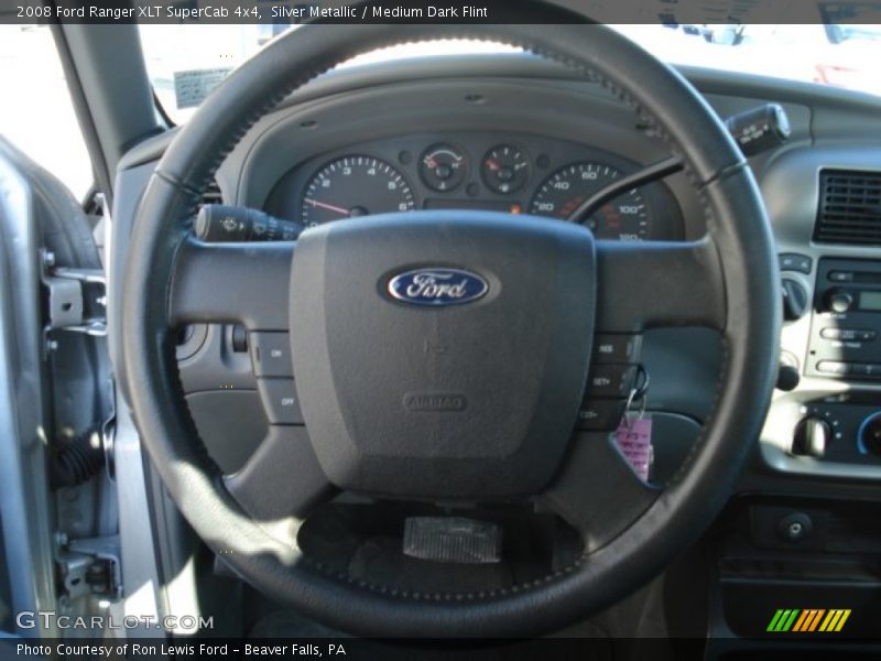 Silver Metallic / Medium Dark Flint 2008 Ford Ranger XLT SuperCab 4x4