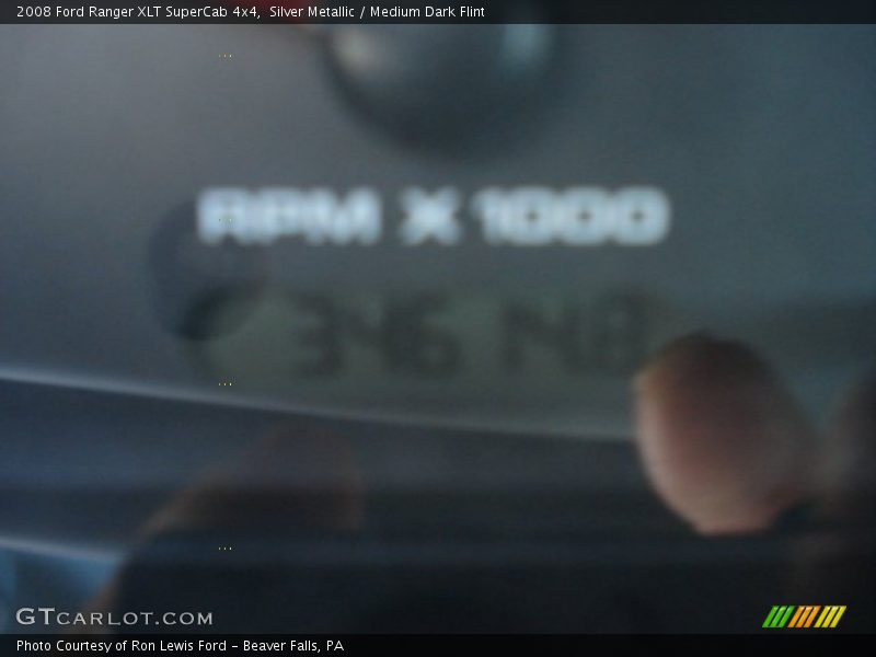 Silver Metallic / Medium Dark Flint 2008 Ford Ranger XLT SuperCab 4x4