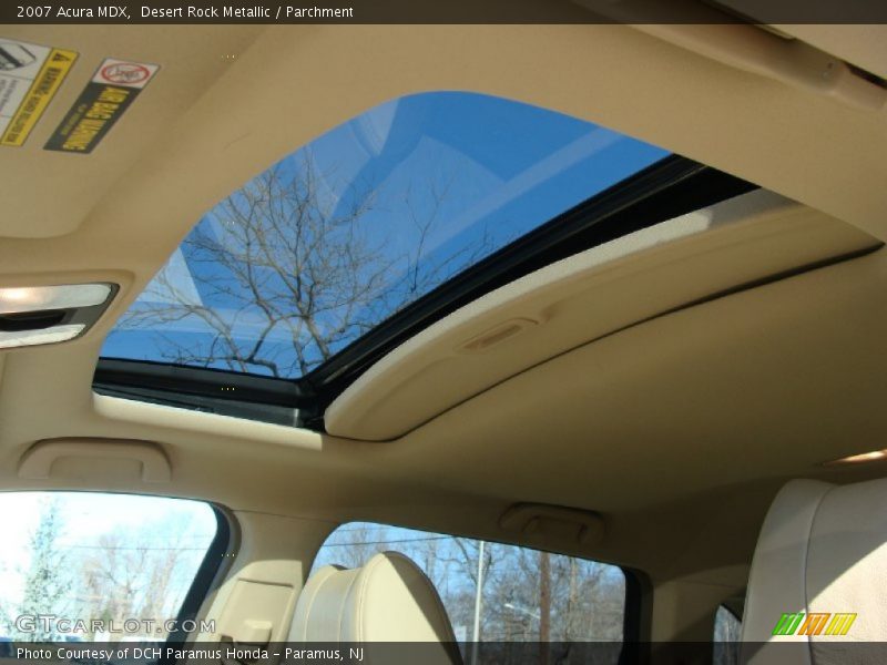 Desert Rock Metallic / Parchment 2007 Acura MDX