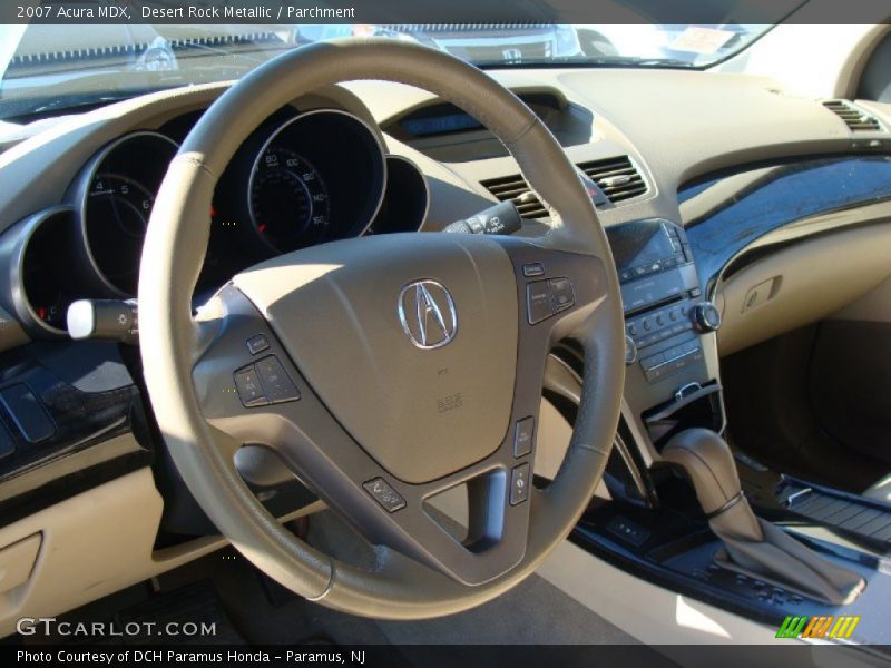 Desert Rock Metallic / Parchment 2007 Acura MDX
