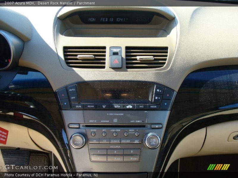 Desert Rock Metallic / Parchment 2007 Acura MDX