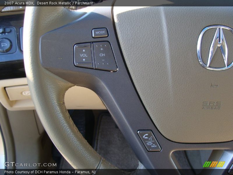 Desert Rock Metallic / Parchment 2007 Acura MDX