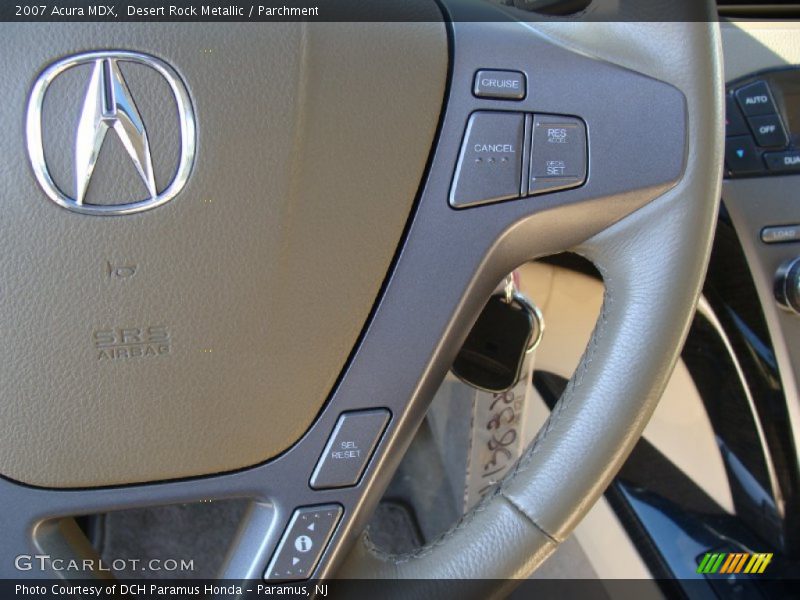 Desert Rock Metallic / Parchment 2007 Acura MDX