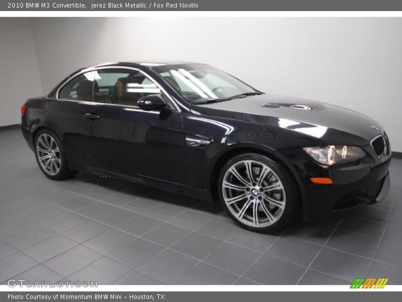  2010 M3 Convertible Jerez Black Metallic