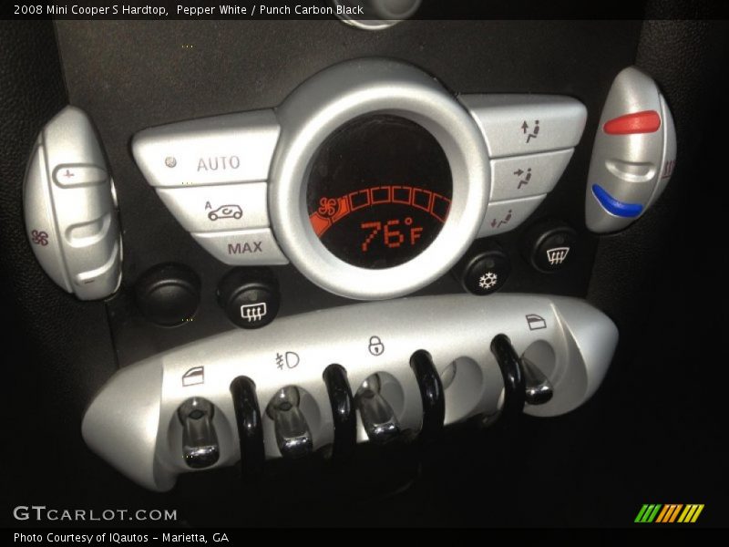 Pepper White / Punch Carbon Black 2008 Mini Cooper S Hardtop