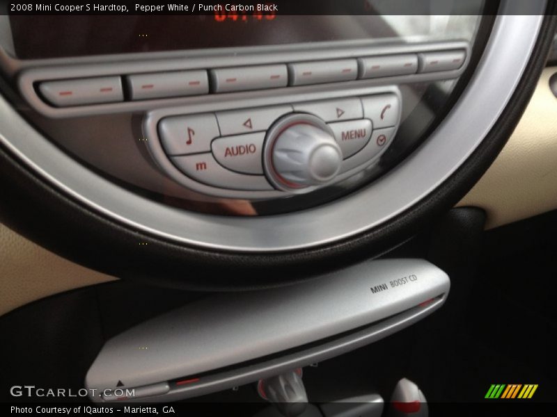 Pepper White / Punch Carbon Black 2008 Mini Cooper S Hardtop