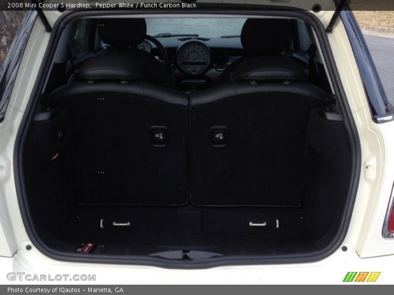 Pepper White / Punch Carbon Black 2008 Mini Cooper S Hardtop