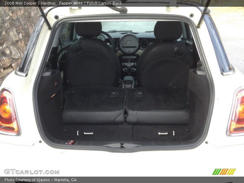 Pepper White / Punch Carbon Black 2008 Mini Cooper S Hardtop