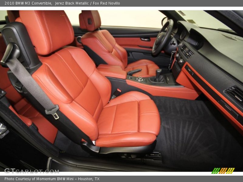  2010 M3 Convertible Fox Red Novillo Interior