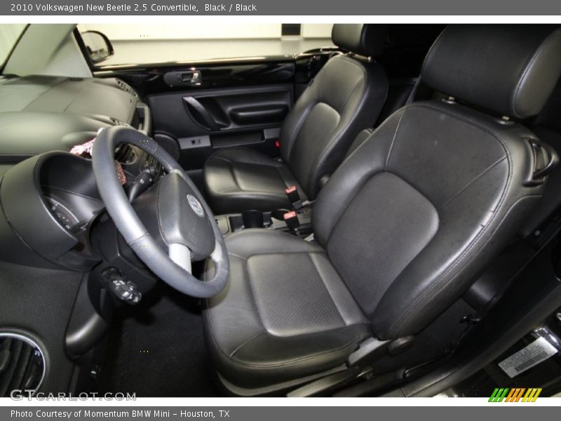 Black / Black 2010 Volkswagen New Beetle 2.5 Convertible