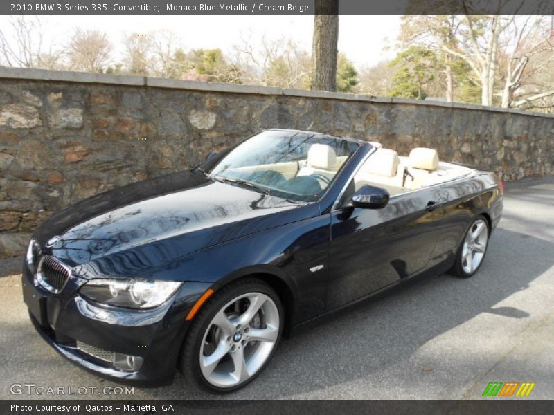 Front 3/4 View of 2010 3 Series 335i Convertible