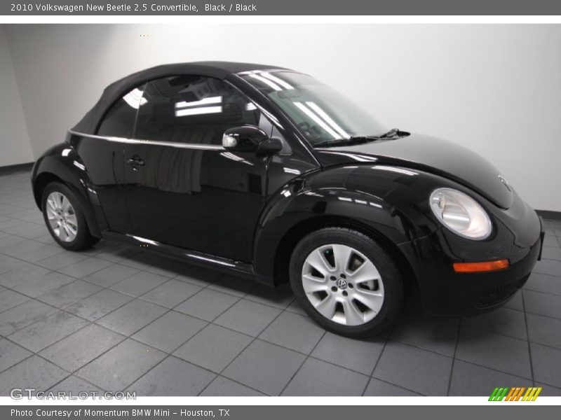 Black / Black 2010 Volkswagen New Beetle 2.5 Convertible