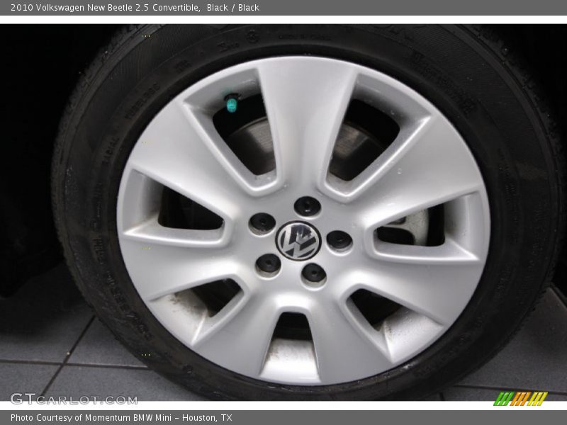 Black / Black 2010 Volkswagen New Beetle 2.5 Convertible