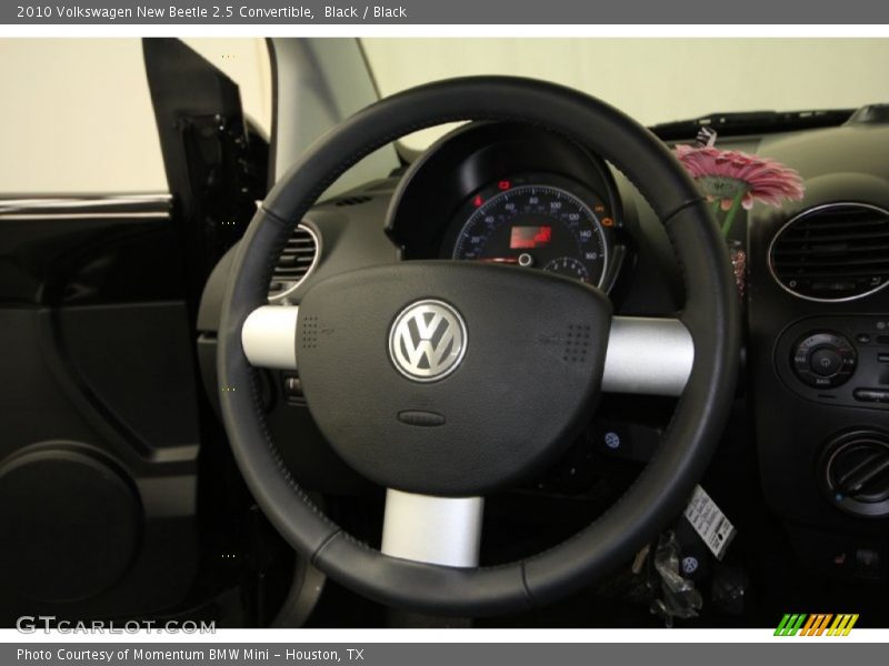 Black / Black 2010 Volkswagen New Beetle 2.5 Convertible