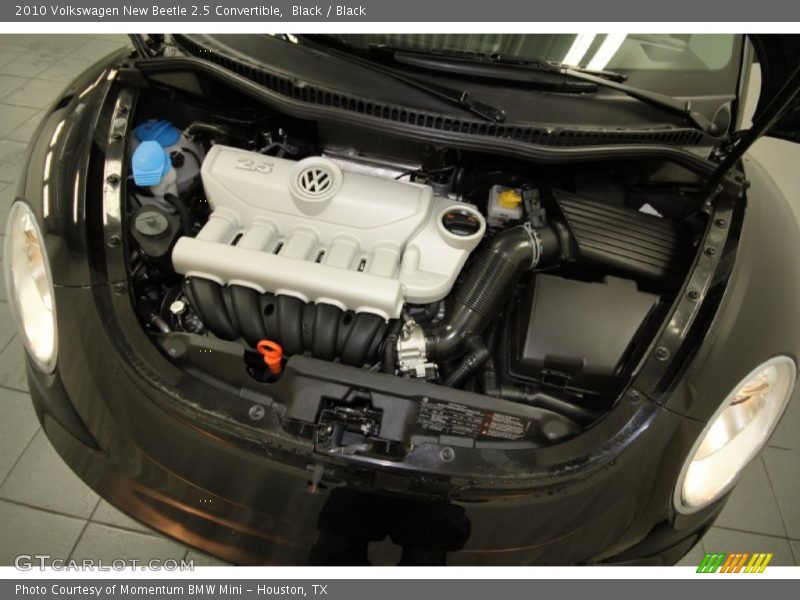 Black / Black 2010 Volkswagen New Beetle 2.5 Convertible
