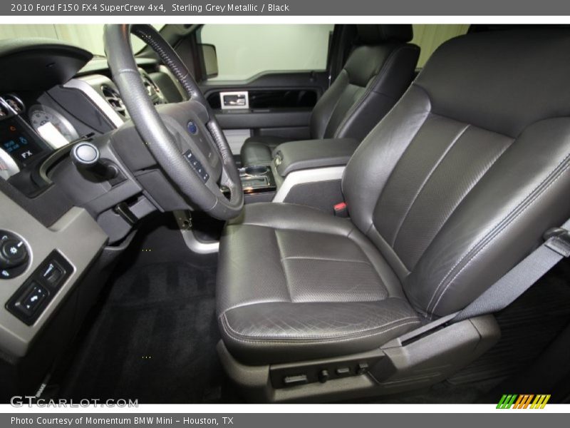 Sterling Grey Metallic / Black 2010 Ford F150 FX4 SuperCrew 4x4