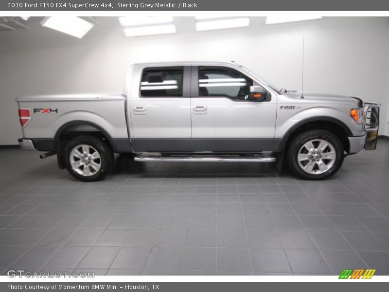 Sterling Grey Metallic / Black 2010 Ford F150 FX4 SuperCrew 4x4
