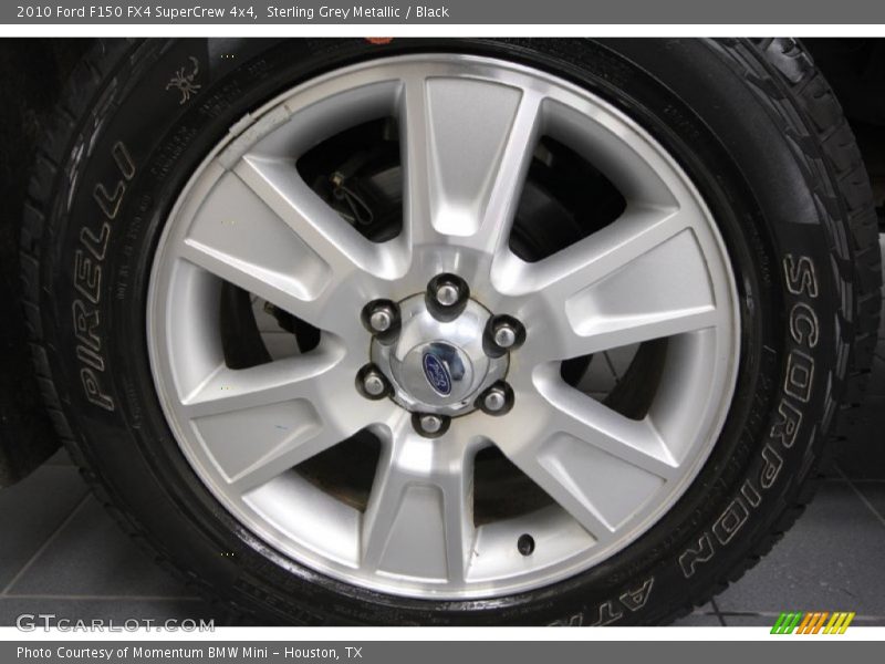 Sterling Grey Metallic / Black 2010 Ford F150 FX4 SuperCrew 4x4