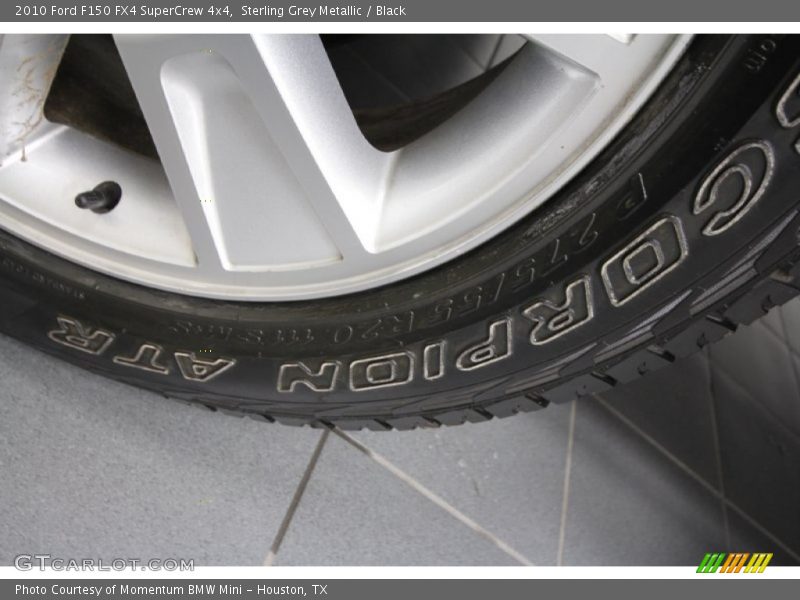 Sterling Grey Metallic / Black 2010 Ford F150 FX4 SuperCrew 4x4