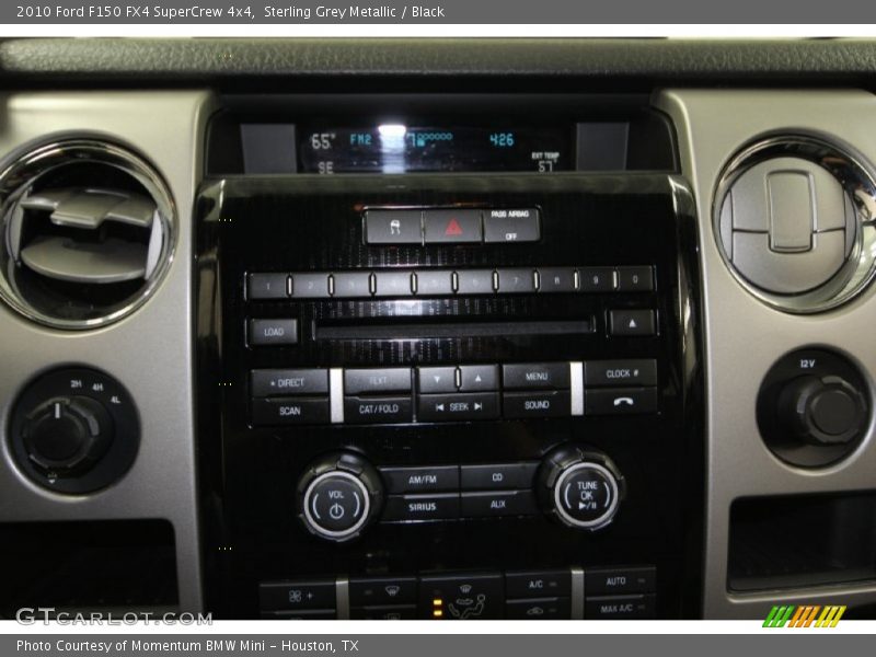 Sterling Grey Metallic / Black 2010 Ford F150 FX4 SuperCrew 4x4