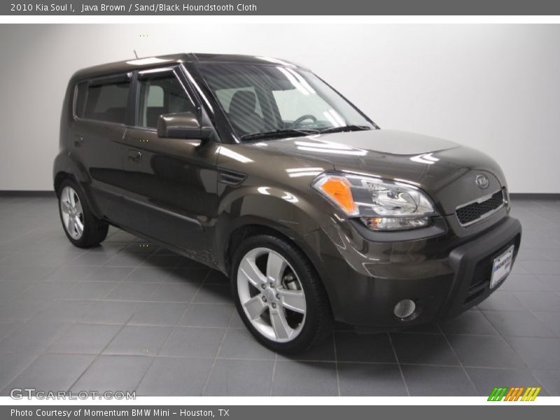 Java Brown / Sand/Black Houndstooth Cloth 2010 Kia Soul !
