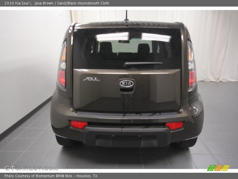 Java Brown / Sand/Black Houndstooth Cloth 2010 Kia Soul !