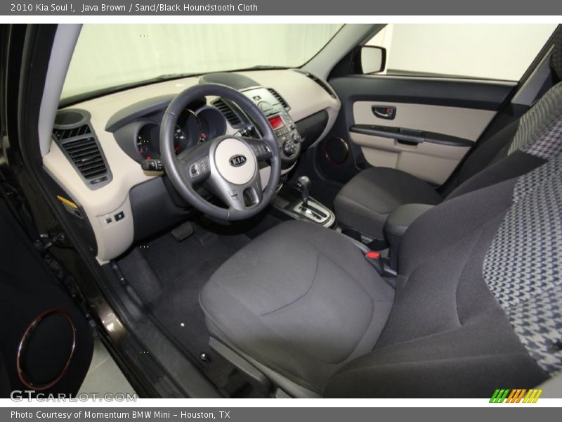 Java Brown / Sand/Black Houndstooth Cloth 2010 Kia Soul !