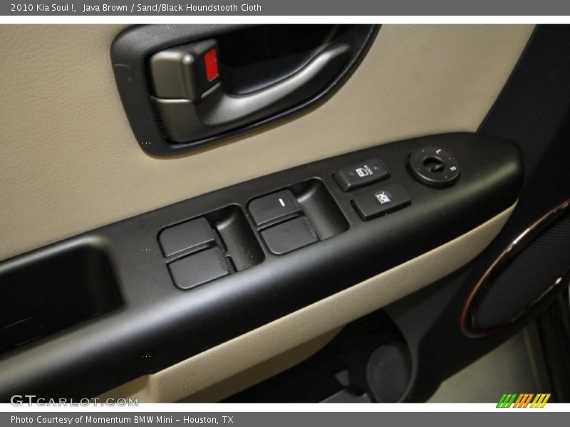 Java Brown / Sand/Black Houndstooth Cloth 2010 Kia Soul !