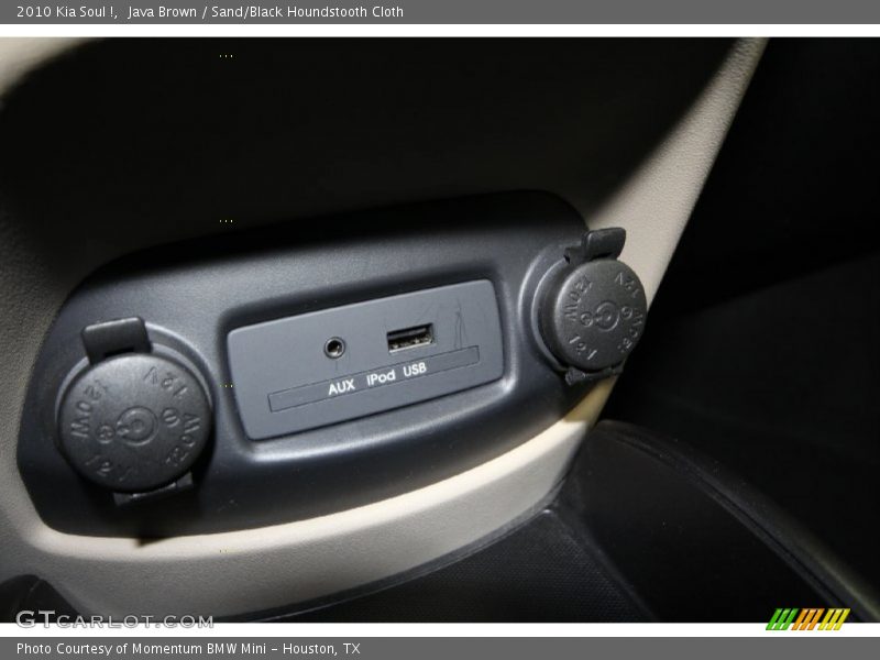 Java Brown / Sand/Black Houndstooth Cloth 2010 Kia Soul !